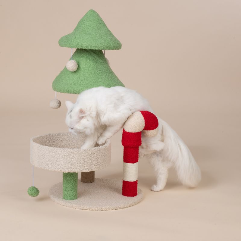 TIAKI Candy Cane Scratching Tree