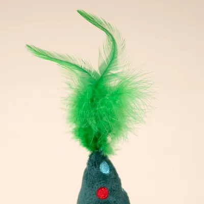 TIAKI Katzenspielzeug Weihnachtsbaum