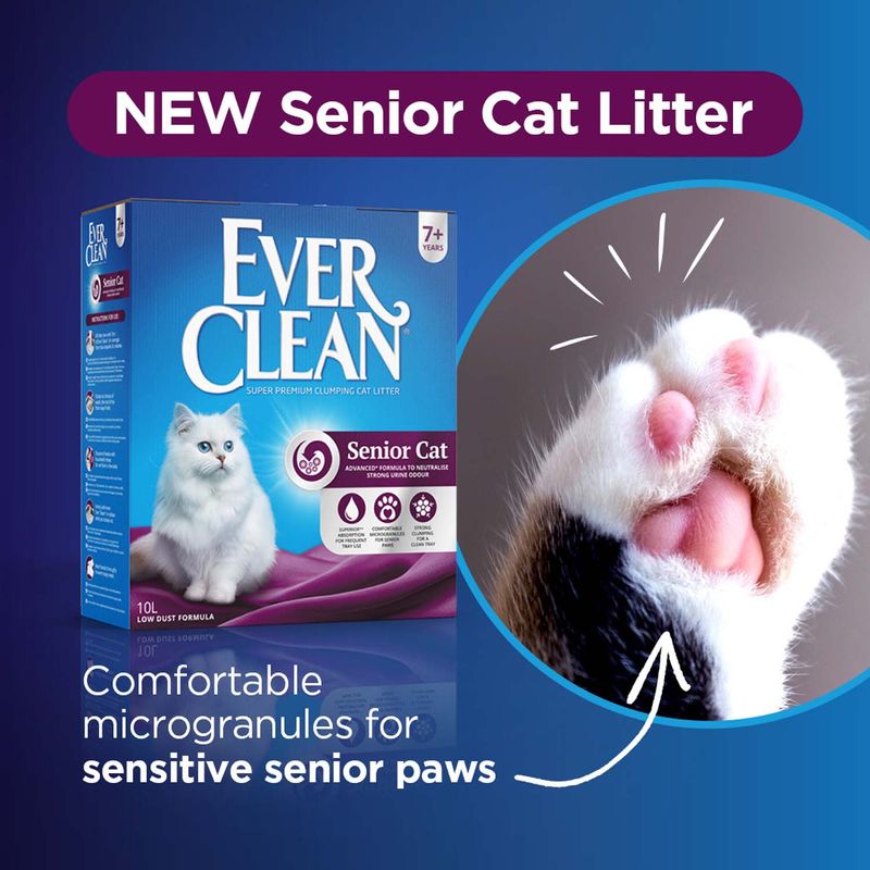 Ever Clean Senior klumpende kattegrus
