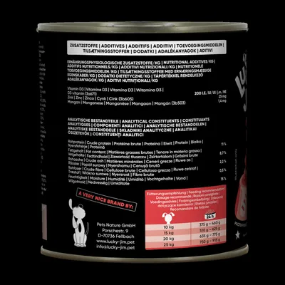 Lucky Jim Mono 24 x 800 g - výhodné balení