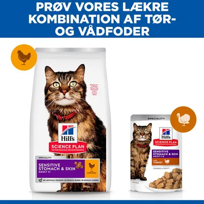 Hill's Science Plan Adult Sensitive Mag & Skin kylling