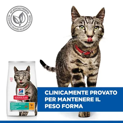 Hill's Science Plan Perfect Weight Adult 1+ Pollo