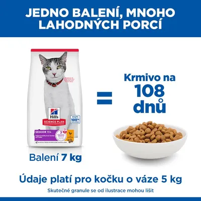 Hill's Science Plan Senior 11+ Chicken