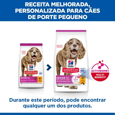 Hill's Science Plan Senior 11+ Small & Mini com frango