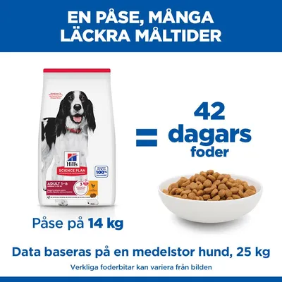 Hill's Science Plan Adult 1-6 Medium Chicken