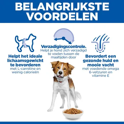 Hill's Science Plan Adult Light Medium met Kip