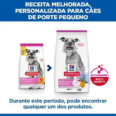 Hill's Science Plan Mature Adult 7+ Small & Mini Light com frango