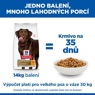 Hill's Science Plan Healthy Mobility Adult 1+ Large Chicken