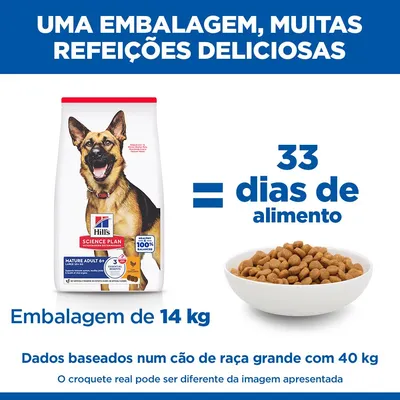 Hill's Science Plan Mature Adult 6+ Large com frango