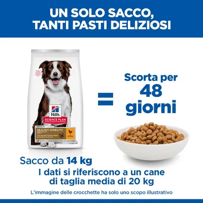 Hill's Science Plan Healthy Mobility Adult 1+ Medium con Pollo