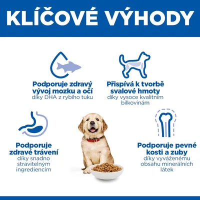 Hill's Science Plan Puppy <1 Large s kuracím