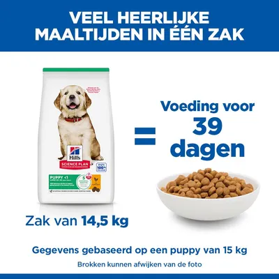 Hill's Science Plan Puppy <1 Large Breed met Kip