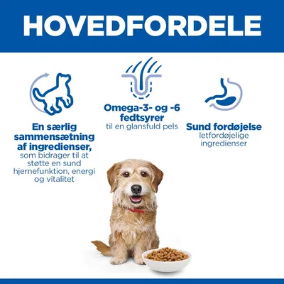 Hill's Science Plan Mature Adult 7+ Senior Vitality Small & Mini Kylling