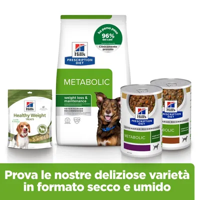 Hill's Prescription Diet Metabolic Weight Management con Pollo - secco cane Hill's Prescription Diet Metabolic Weight Management con Pollo - secco cane