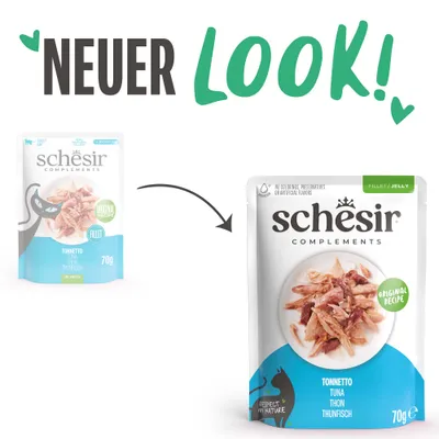 Schesir Complements Filet en gelée 6 x 70 g pour chat Schesir Complements Filet en gelée 6 x 70 g pour chat
