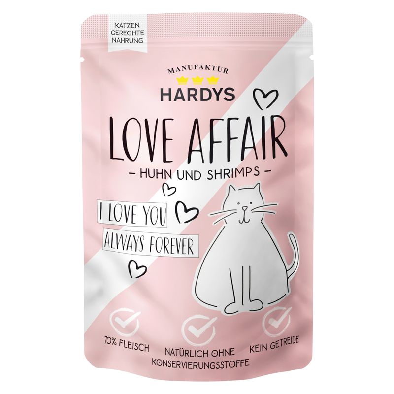 Sparpaket Hardys LOVE AFFAIR Lunchbox 24 x 100 g