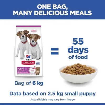 Hill's Science Plan Small & Mini Puppy Food with Lamb & Rice