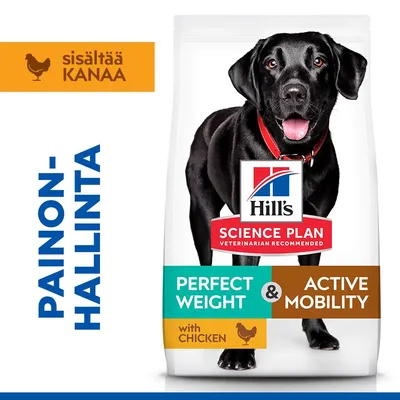 Hill's Science Plan Adult Perfect Weight & Active Mobility Large -kana Hill's Science Plan Adult Perfect Weight & Active Mobility Large -kana