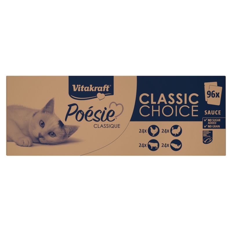 Vitakraft Poésie Classic Sauce Mixpaket