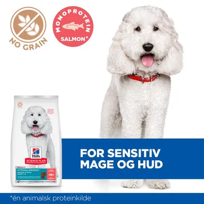 Hill's Science Plan Hypoallergenic Adult Medium med laks