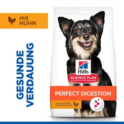 Hill's Science Plan Perfect Digestion Adult 1+ Small & Mini mit Huhn & braunem Reis