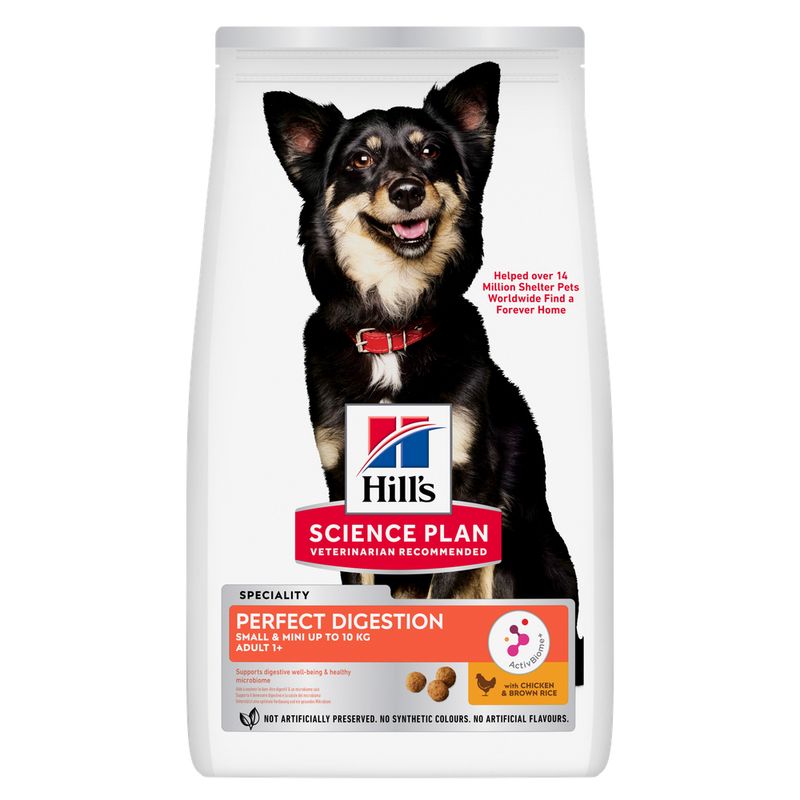 Hill's Science Plan Adult Perfect Digestion Small & Mini Breed Hondenvoer