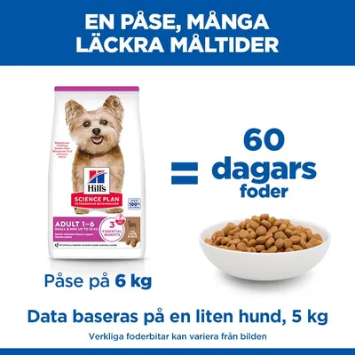 Hill's Science Plan Adult 1-6 Small & Mini Lamb & Rice