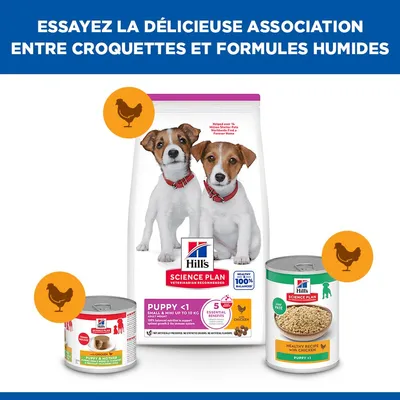 Hill's Science Plan Puppy <1 Small & Mini poulet Hill's Science Plan Puppy <1 Small & Mini poulet