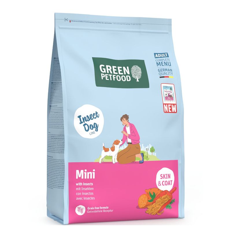 Green Petfood Insect Dog Mini mit Insekten