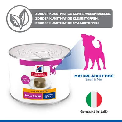 Hill's Science Plan Mature Small & Mini Mousse Hill's Science Plan Mature Small & Mini Mousse