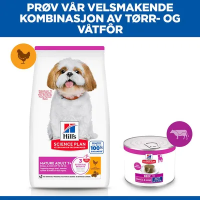 Hill's Science Plan Mature Small & Mini Mousse