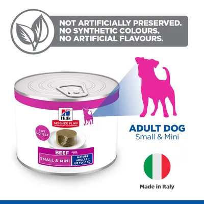Hill's Science Plan Mature Adult 7+ Small & Mini Mousse