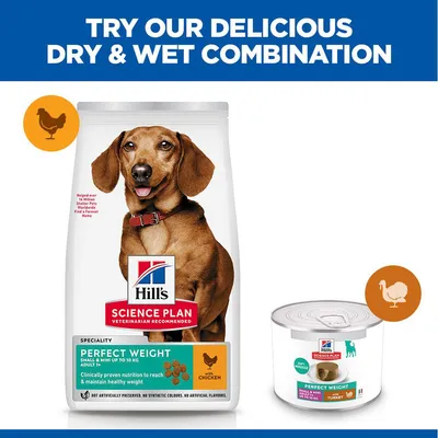 Hill's Science Plan Perfect Weight Adult Small & Mini Mousse