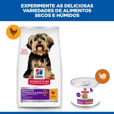 Hill's Science Plan Sensitive Stomach & Skin Small & Mini Mousse