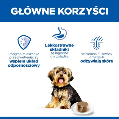 Hill's Science Plan Sensitive Stomach & Skin Small & Mini Mousse Hill's Science Plan Sensitive Stomach & Skin Small & Mini Mousse