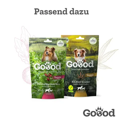 Goood Adult Veggie Erbse mit Spinat & Sanddorn