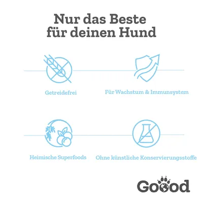 Goood Junior Freiland-Lamm & Nachhaltige Forelle