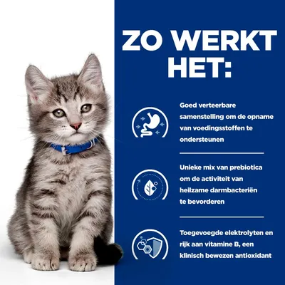 Hill's Prescription Diet i/d Digestive Care Kitten Kip in Saus Hill's Prescription Diet i/d Digestive Care Kitten Kip in Saus