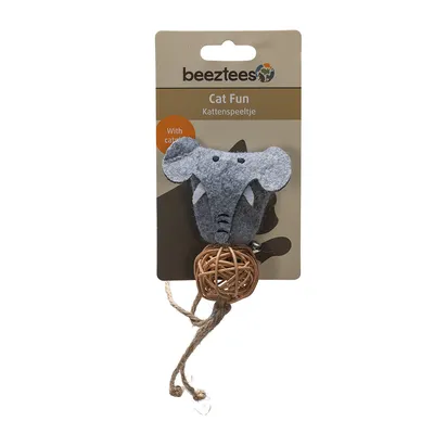 Elefante Jungle Sola beeztees juguete para gatos