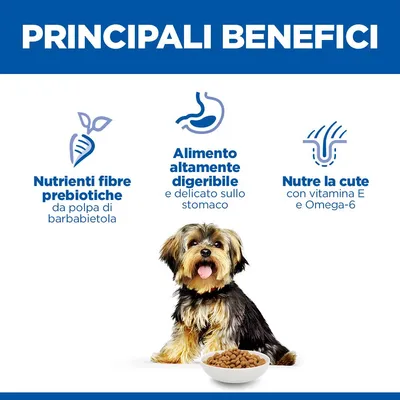 Hill's Science Plan Adult 1+ Sensitive Stomach & Skin Small & Mini Pollo
