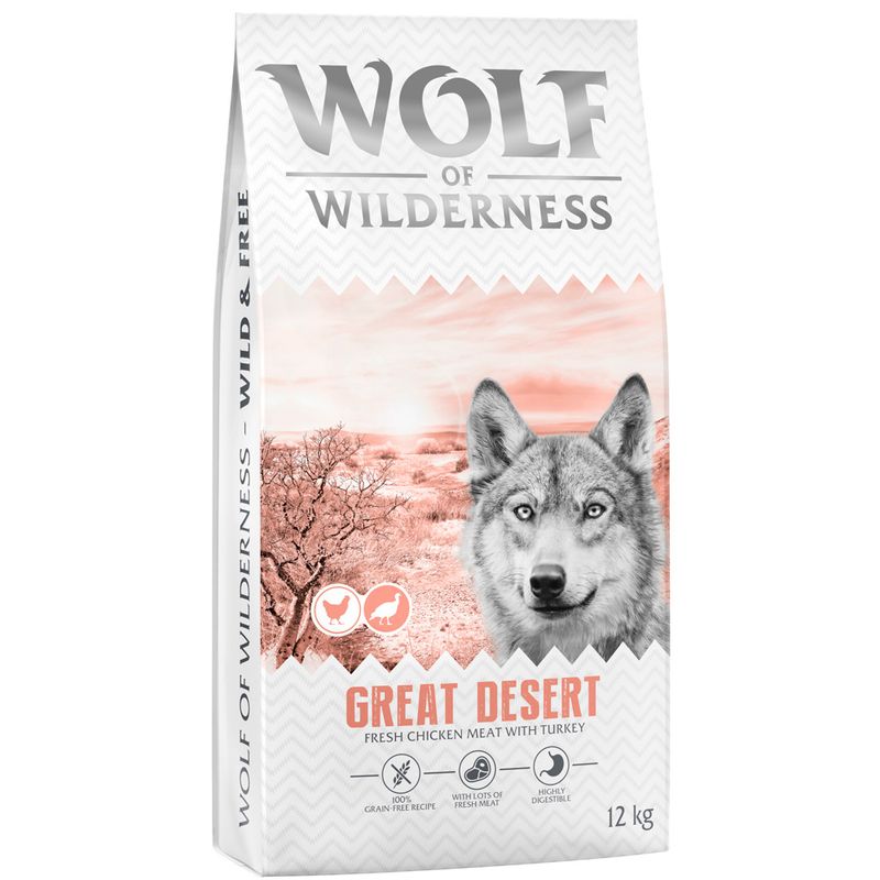 Wolf of Wilderness Adult "Great Desert" Pute - getreidefrei