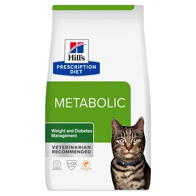 Hill's Prescription Diet Metabolic Vekt- & diabeteskontroll med laks Hill's Prescription Diet Metabolic Vekt- & diabeteskontroll med laks