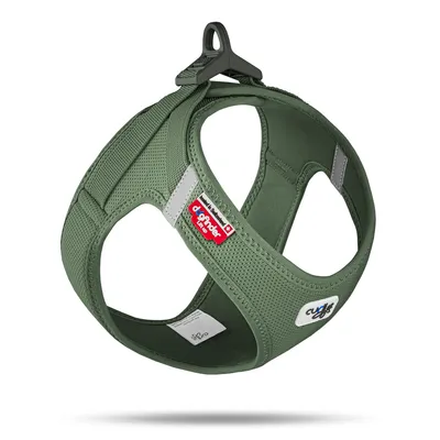Curli Vest Clasp Air-Mesh peitoral em verde-musgo