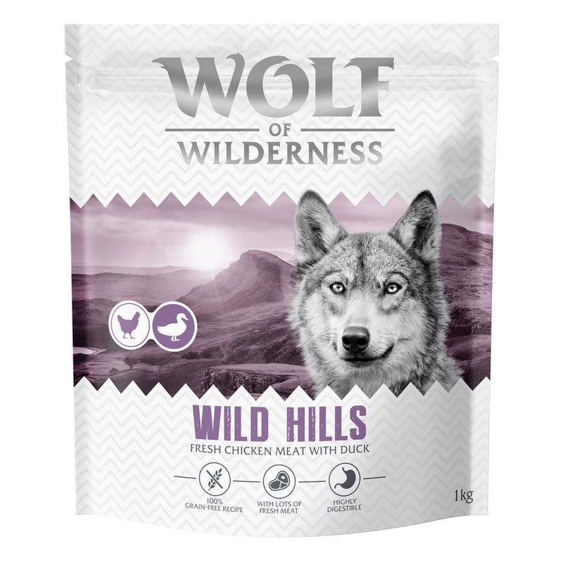 Wolf Of Wilderness Adult ''Wild Hills'' kacsa - gabonamentes