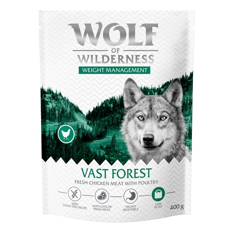 Wolf of Wilderness "Explore The Vast Forests" Weight Management - getreidefrei