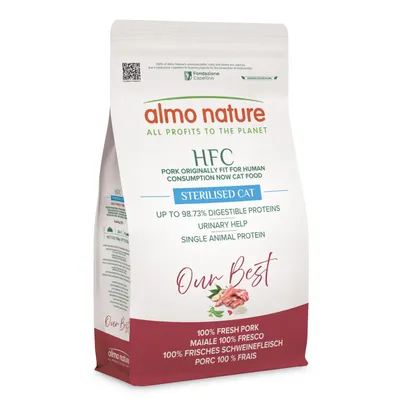 1,2 kg Almo Nature HFC + 6 x 50 g Hydration Help på kjøpet! 1,2 kg Almo Nature HFC + 6 x 50 g Hydration Help på kjøpet!