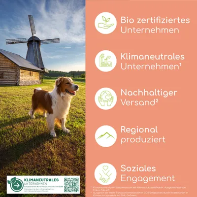Wolfsbacher Natur Lachsöl für Hunde