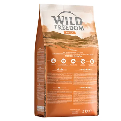 Wild Freedom Kitten "Wide Country" com Aves - receita sem cereais
