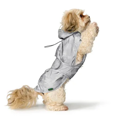 HUNTER Imperméable Huka to go, argenté/réfléchissant