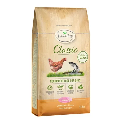 Lukullus Classic Junior Huhn & Lachs